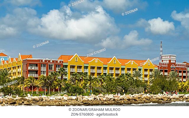 Port Area Willemstad Curacao Dutch West Indies