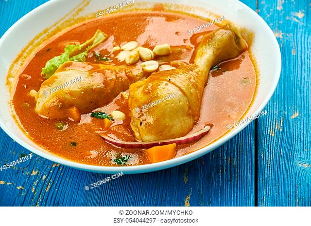African Chicken Peanut Stew great for peanut butter lovers