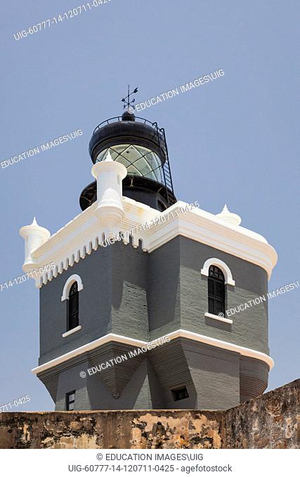 Lighthouse, El Morro Fortress, Puerto Rico