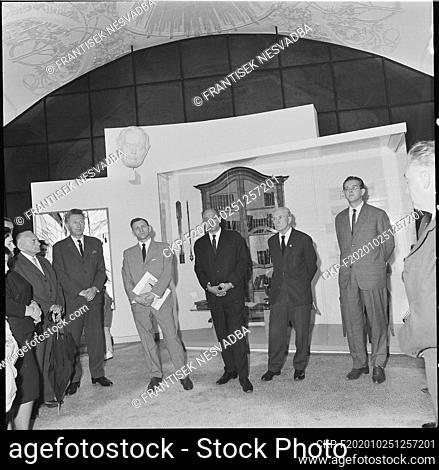 ***JULY 31, 1965 FILE PHOTO***The Mendel Museum opens new exposition about Gregor Johann Mendel ""Father of Genetics"" in former Augustinian monastery in Brno