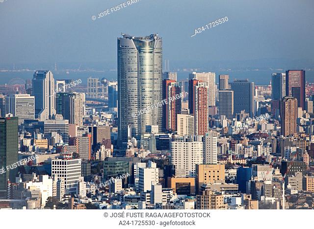 Japan, Tokyo City, Roppongi Hills district , skyline