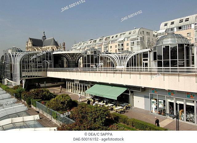 France - Ile-de-France - Paris. Les Halles. Commercial centre Forum des Halles