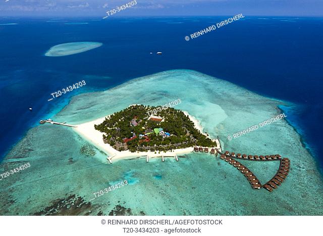 Vacation Island Alimatha, Felidhu Atoll, Indian Ocean, Maldives