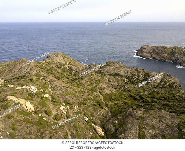Norfeus cap, Creus Cap Natural Park, Costa Brava, Girona, Spain / Cabo Norfeus, P. Natural Cabo de Creus, Costa Brava, Girona