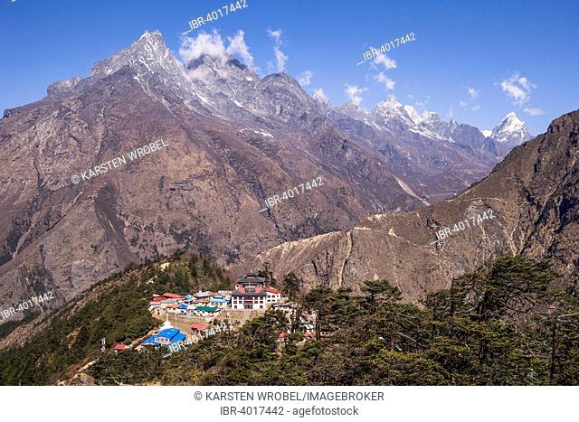Tengboche monastery, Khumbu, Solukhumbu District, Everest Region, Nepal