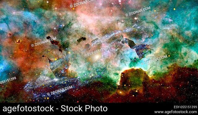 Galaxy shine. Elements of this image furnished by NASA