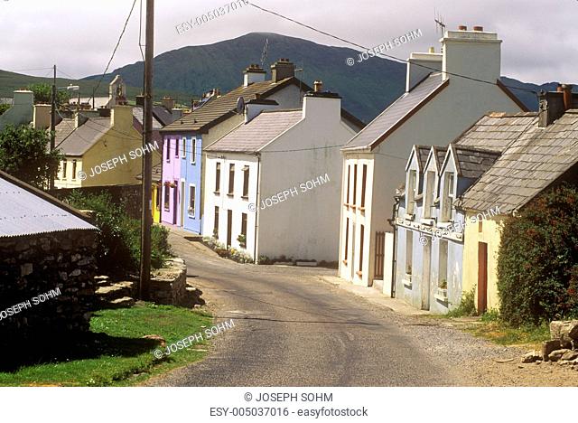 Homes in Eyeries Village, West Cork, Ireland