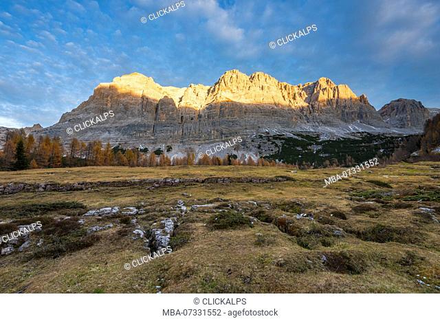 Flavona plateau Europe, Italy, Trentino Alto Adige, Trento district, Non valley, Ville d'Anaunia