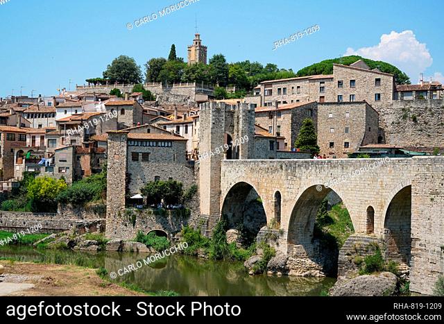 Besalu, Girona province, Catalonia, Spain, Europe