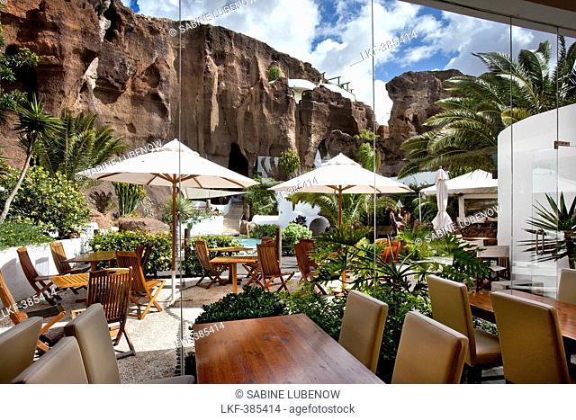 Restaurant LagOmar, Nazaret, Lanzarote, Canary Islands, Spain, Europe