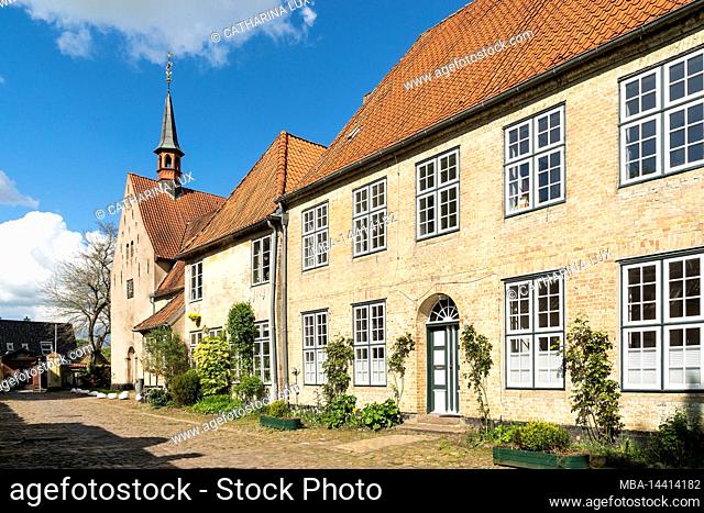 Germany, Schleswig-Holstein, Schleswig, Holm, monastery St. Johannis, church, Remter