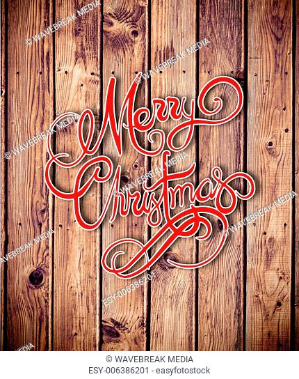 Composite image of logo wishing everyone a merry christmas