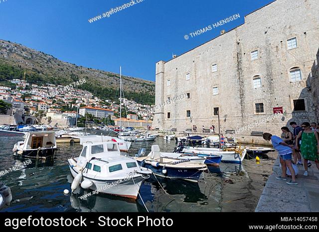 walking around dubrovnik, croatia - famous filming location for game of thrones. there its called: king's landing