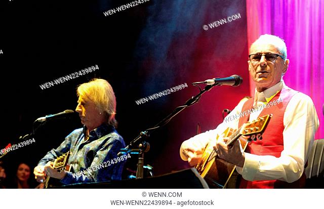 Status Quo performing an acoustic show at the Royal Albert Hall Featuring: Rick Parfitt, Francis Rossie Where: London, United Kingdom When: 30 Apr 2015 Credit:...