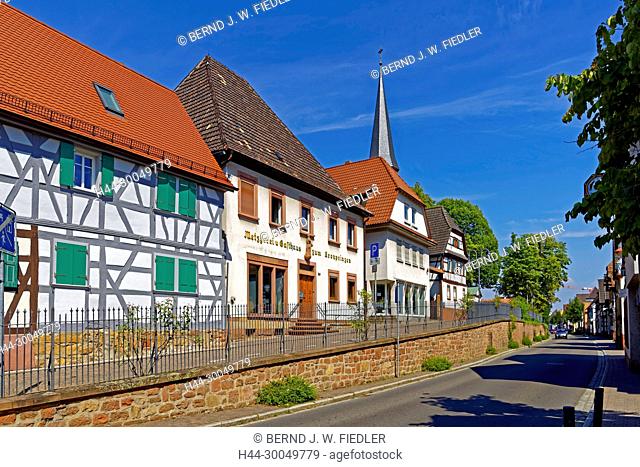 House line, street view, home Herx Germany