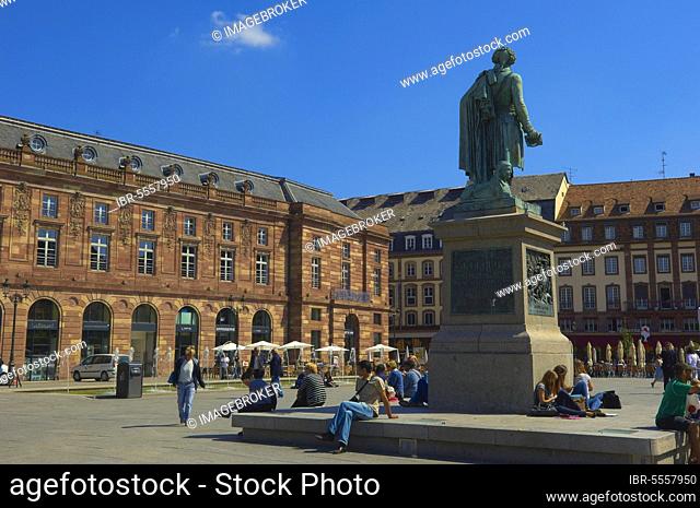 Strasbourg, Kleber Square, UNESCO World Heritage Site, Place Kleber, Alsace, Bas Rhin, France, Europe
