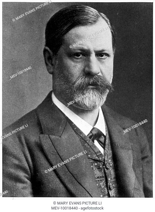 SIGMUND FREUD (1856 - 1939) Austrian neurologist and founder of psychoanalysis.  Photograph taken in 1906 for the Hygiene Exhibition