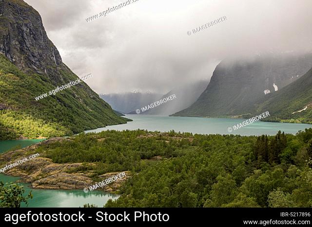 Glacier Valley, Kjenndalsbreen, Sogn og Fjordane, Norway, Europe