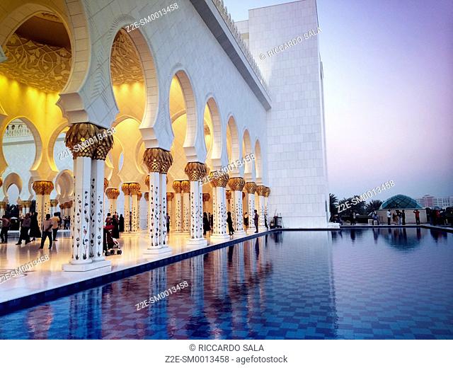 United Arab Emirates. Abu Dhabi, Sheikh Zayed Grand Mosque