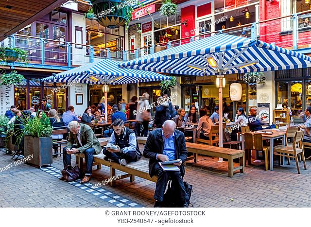 Kingly Court off Carnaby Street, London, UK