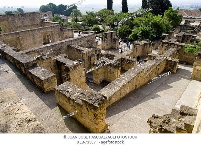 Ruins of Medina Azahara, palace built by caliph Abd al-Rahman III. Cordoba province, Andalucia, Spain