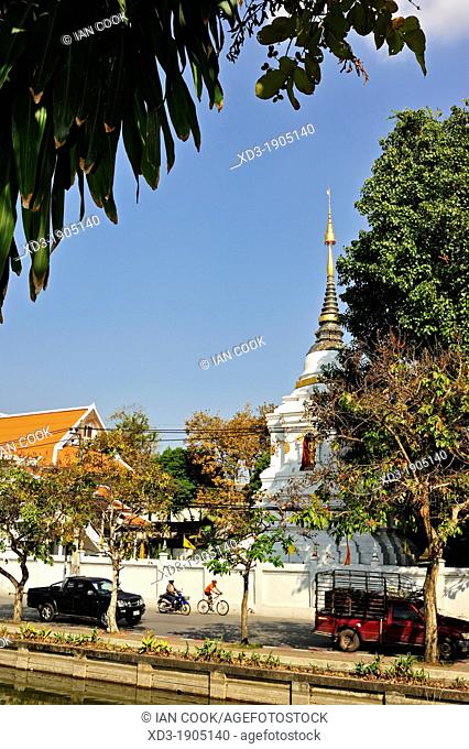 Wat Temple Chai Si Phum, Chiang Mai, Thailand