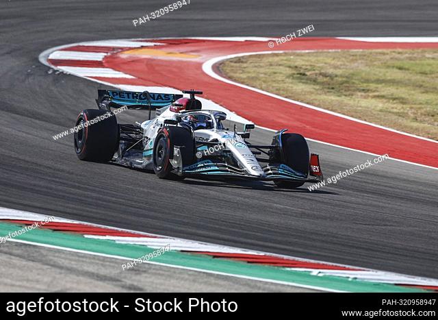 #63 George Russell (GBR, Mercedes-AMG Petronas F1 Team), F1 Grand Prix of USA at Circuit of The Americas on October 21, 2022 in Austin, United States of America