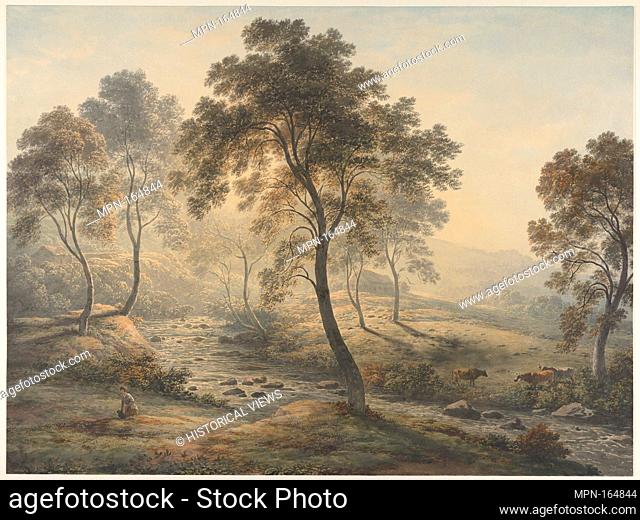Early Morning near Loch Katrine in the Trossachs, Scotland. Artist: John Glover (British, Houghton-on-the-Hill, Leicester 1767-1849 Launceston