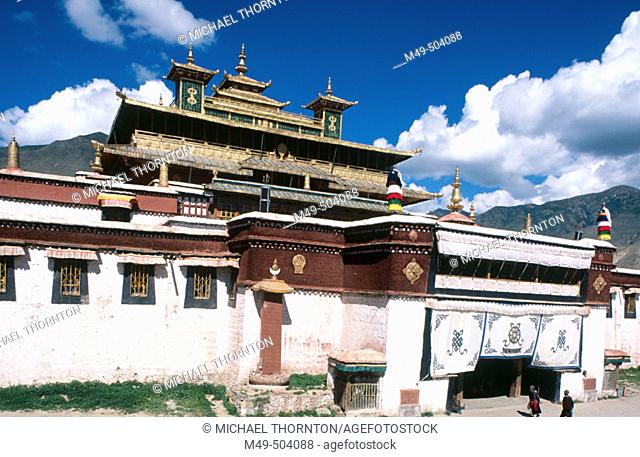Samye monastery, first one in Tibet