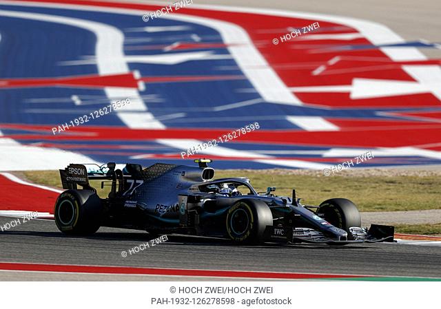 Motorsports: FIA Formula One World Championship 2019, Grand Prix of United States, .#77 Valtteri Bottas (FIN, Mercedes AMG Petronas Motorsport)