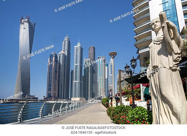 United Arab Emirates UAE , Dubai City , Dubai Marina, Infinty Bldg