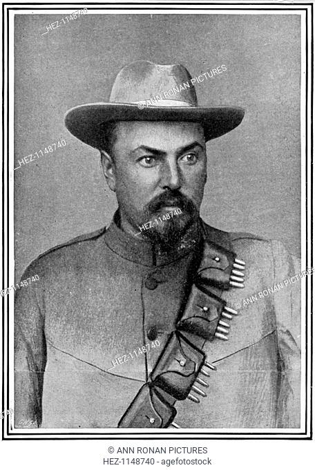 Louis Botha, Afrikaner soldier and statesman, c1900. Botha was Commander-in-chief of the Boer forces from 1900 during the 2nd Boer War (1899-1902)