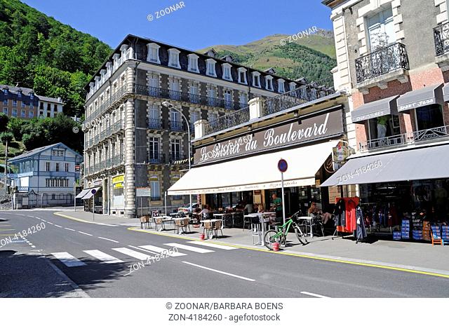restaurant, Cauterets, Midi-Pyrenees, Pyrenees, France, Europe, Restaurant, Cauterets, Midi Pyrenees, Pyrenaeen, Frankreich, Europa