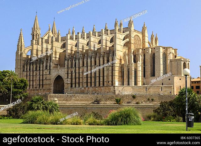 La Seu Cathedral, Palma de Mallorca, Mallorca, Balearic Islands, Spain, Europe