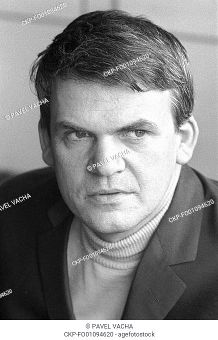 ***FILE PHOTO*** Milan Kundera, a Czech-born author living in France, has regained Czech citizenship after 40 years, daily Pravo writes on December 3, 2019