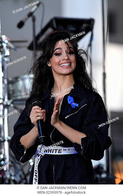 Camila Cabello performing live on NBC's 'Today' show Featuring: Camila Cabello Where: New York City, New York, United States When: 30 Sep 2017 Credit: Dan...