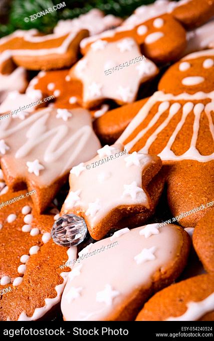 a tasty Gingerbread with royal icing