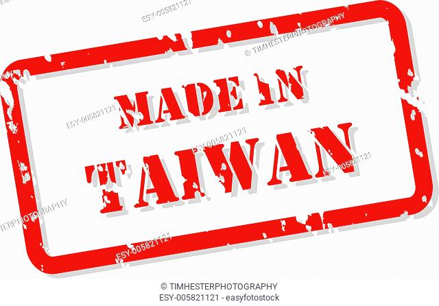 Made In Taiwan Stamp