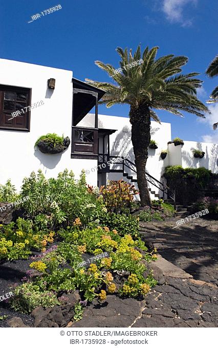 Museum, Jameos del Agua, built by the artist Cesar Manrique, Lanzarote, Canary Islands, Spain, Europe
