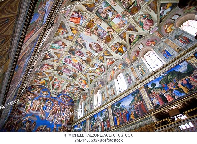 Michelangelo's Sistine Chapel and The Last Judgement, Rome, Italy