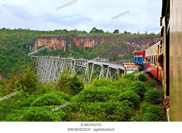 Goteik Viaduct, Burma, Pyin U Lwin