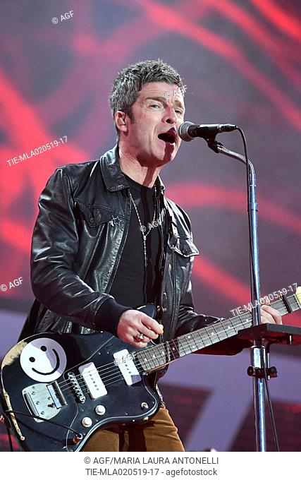 Noel Gallagher during May Day concert at San Giovanni Square in Rome, Italy, 01 May 2019