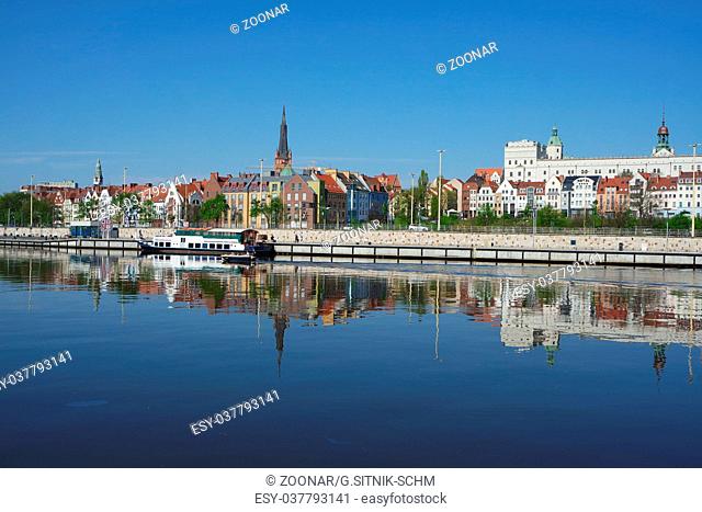 Szczecin, Old Town on the Odra River