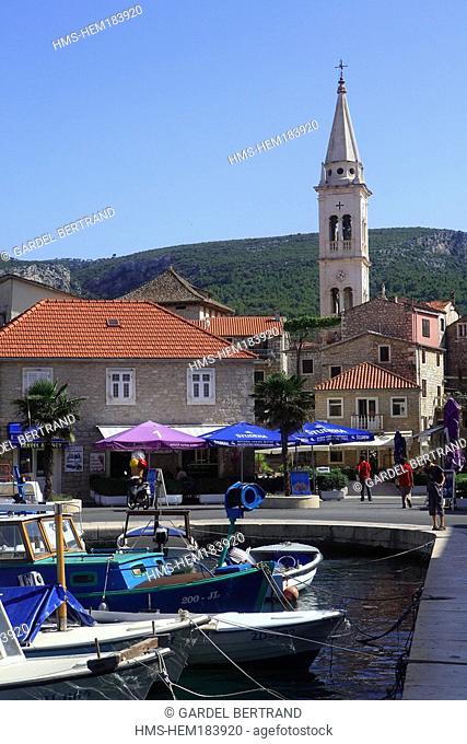 Croatia, Dalmatia, Dalmatian coast, Hvar Island, Jelsa city