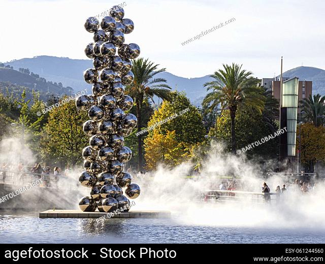 The Big Tree and the Eye, Permanent installation by Anish Kapoor, Guggenheim Museum Bilbao, 20th century, designed by Frank O