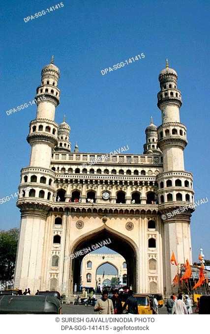Charminar ; Hyderabad ; Andhra Pradesh ; India