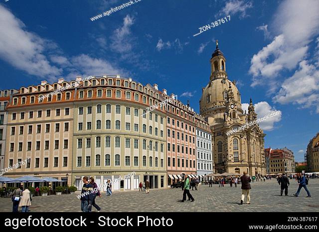 Frauenkirche, Dresden, Freistaat Sachsen, Deutschland | Dresden, Saxonia, Germany, Europe