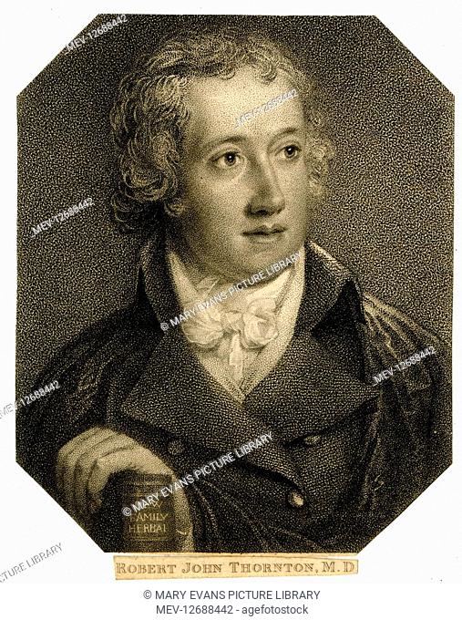 Robert John Thornton author of New Family Herbal 1814