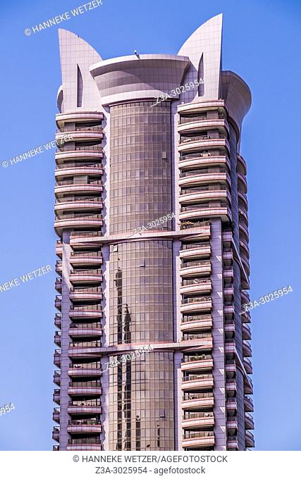 Brand new modern architecture in Business Bay, a business capital as well as a freehold city in Dubai, United Arab Emirates