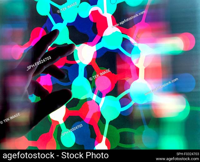 Chemistry research, conceptual image
